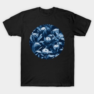 Evening Proteas - Denim Blue T-Shirt